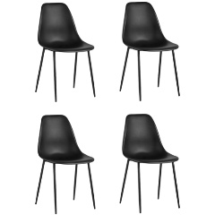Изображение товара Стул обеденный STOOL GROUP Стул KON, черный (4 шт/уп)