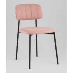 Изображение товара Стул обеденный STOOL GROUP Майло рогожка розовый