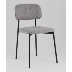 Изображение товара Стул обеденный STOOL GROUP Майло рогожка серый