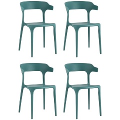 Изображение товара Стул STOOL GROUP Neo пластик темно-бирюзовый (4 шт/уп)