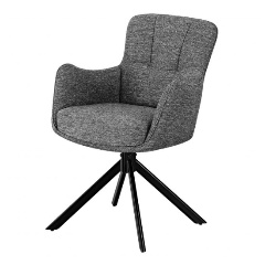 Изображение товара Стул обеденный STOOL GROUP Eima, тёмно-серый