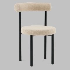 Изображение товара Стул обеденный STOOL GROUP Флорео букле бежевый