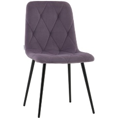 Изображение товара Стул обеденный STOOL GROUP Одди Diamond велюр пыльно-сиреневый