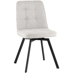 Изображение товара Стул Pleid вращающийся серый современный комфорт стиль кресло для кухни и офиса