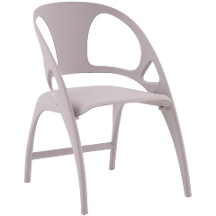 Изображение товара Стул складной Liara из прочного пластика фиолетовый, современный дизайн