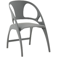 Изображение товара Стул складной STOOL GROUP Liara, пластик серый