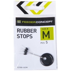 Изображение товара Стопоры резиновые FEEDER CONCEPT RUBBER STOPS р.003L 5шт.