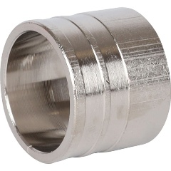 Изображение товара Гильза STOUT 20х2.0 никелированная для труб из сшитого полиэтилена аксиальный