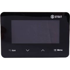 Изображение товара Беспроводной комнатный двухпозиционный регулятор STOUT ST-293v2, черный