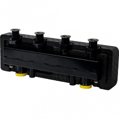 Изображение товара Распределительный коллектор STOUT (стальной) 2 отопительных контура с гидравлическим разделителем DN 25