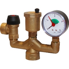 Изображение товара Группа безопасности котла STOUT SVS-0004-015025 (до 50 кВт) (без теплоизоляции)