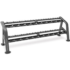 Изображение товара Стойка для гантелей BRONZE GYM BR-1027 (15 пар)