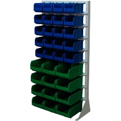 Изображение товара Стойка Стелла с ящиками V А1-00-05-04 для склада и мастерской