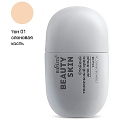 Изображение товара Стойкий тональный крем для лица БЕЛИТА Beauty Skin, тон 01 слоновая кость, 35 мл