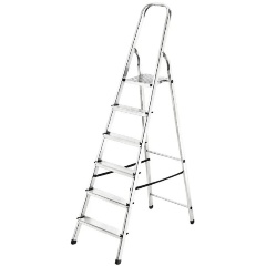 Изображение товара Алюминиевая стремянка Перилла Уфук 6 ступенчатая надежная и легкая