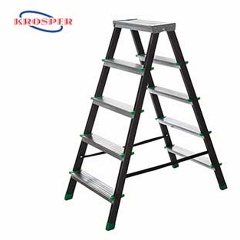 Изображение товара Стремянка комбинированная двухсторонняя KROSPER Combo DUO 5 (KRCD-5)