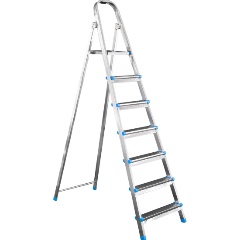 Изображение товара Стремянка стальная Perilla ЯРУС 7 ступенчатая стремянка (122207)