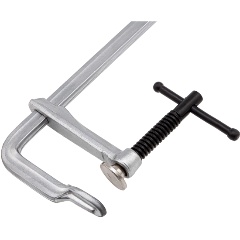 Изображение товара Струбцина DENZEL F-образная, 100x600мм, кованая, 20472