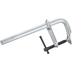 Изображение товара Кованая F-образная струбцина КОБАЛЬТ 80 х 200 мм для фиксации деталей