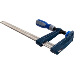Изображение товара Струбцина F-образная КОБАЛЬТ 80 х 300 мм, двухкомпонентная рукоятка (244-575)