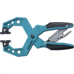 Изображение товара Струбцина GROSS 20803, клещеобразная, пластиковый корпус,храповый механизм жесткой фиксации,2-1/4"/58 мм