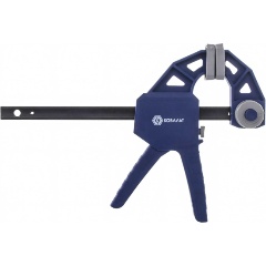 Изображение товара Струбцина пистолетная КОБАЛЬТ 150 мм, быстрозажимная (244-711)