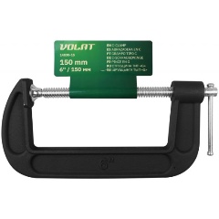 Изображение товара Струбцина тип "G" 150мм ВОЛАТ (14030-15)