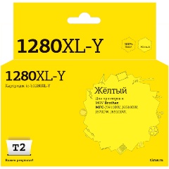 Изображение товара Струйный картридж T2 IC-B1280XL-Y (LC-1280XLY) для Brother MFC-J5910DW/MFC-J6510DW/MFC-J6710DW/MFC-J6910DW. с чипом 1200 стр.