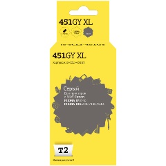 Изображение товара Струйный картридж T2 IC-CCLI-451GY (CLI-451GY XL) для Canon PIXMA iP8740/MG6340/7140/7540 с чипом 3350 стр.