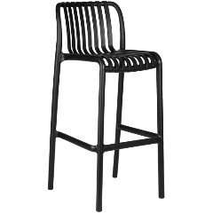 Изображение товара Барный стул DOBRIN CHLOE BAR черный комфортный и стильный