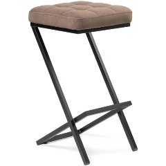 Изображение товара Стул барный WOODVILLE Амаури катания корица / черный матовый