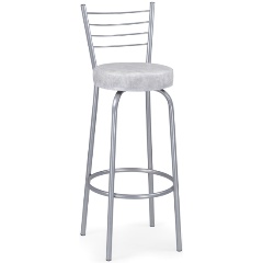 Изображение товара Стул барный WOODVILLE Kuroda белый мрамор / светлый мусс