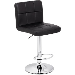 Изображение товара Стул барный WOODVILLE Paskal black / chrome