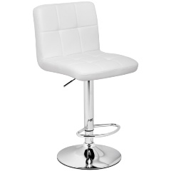 Изображение товара Стул барный WOODVILLE Paskal white / chrome