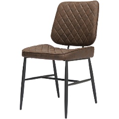 Изображение товара Стул Bergenson Bjorn Maril, экокожа, темно-коричневый