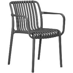 Изображение товара Стул обеденный DOBRIN WALTER ARM (темно-серый (GR-04))