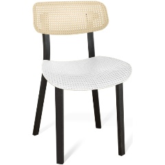 Изображение товара Стул обеденный SHEFFILTON SHT-S85 бежевый/белый/черный