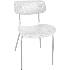 Изображение товара Стул обеденный SHEFFILTON SHT-S85М белый/хром лак