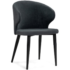 Изображение товара Стул обеденный WOODVILLE Алсисар катания графит / черный