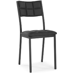 Изображение товара Стул обеденный WOODVILLE Бекал черный / матовый черный
