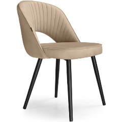 Изображение товара Стул обеденный WOODVILLE Сандвикен черный / velutto 05