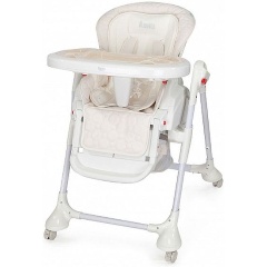 Изображение товара Стул-шезлонг для кормления Nuovita Tutela 2 в 1 Латте с тиснением