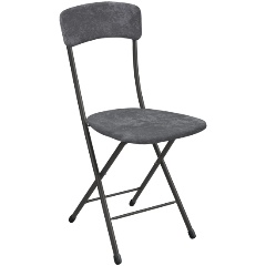 Изображение товара Стул складной Nika "Ника 2" ССН2-В, графит (ССН2-В/ГР)