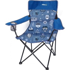 Изображение товара Стул складной НИКА Премиум 5 ПСП5-ДС, джинс-синий