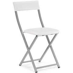 Изображение товара Стул складной WOODVILLE Elevis белый полимер / светлый мусс