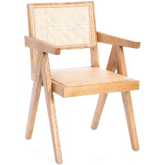 Изображение товара Стул TetChair LOKI дерево вяз/ротанг, Груша (№3)