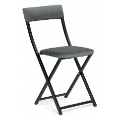 Изображение товара Стул WOODVILLE на металлокаркасе Elevis темно-серый / черный