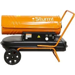 Изображение товара Дизельная тепловая пушка Sturm! DKH20 20кВт с колесами и термостатом