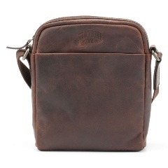 Изображение товара Мужская сумка через плечо KLONDIKE Digger Jake KD1047-03, темно-коричневом