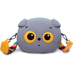 Изображение товара Детская сумка BUDI BASA АВВ-024 Басик из силикона с мультяшным дизайном